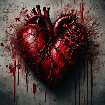 Кровавое сердце фото фото