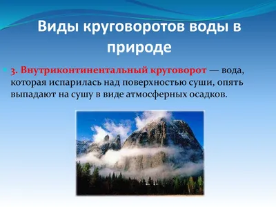 Круговорот воды, The Water Cycle, Russian | U.S. Geological Survey