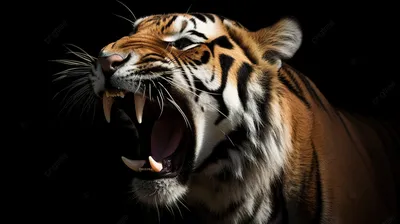 Крутая картинка тигра с применёнными фотоэффектами — Картинки для аватарки
