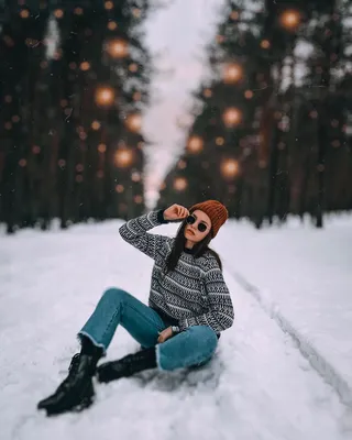 БЛОГИНЯ ОБРАБОТКИ ЛЕНА🔥 on Instagram: “Лучший реквизит для зимних фoтo☃️ ⠀  Зима - это время крутых раскладо… | Снежная фотография, Зимняя фотография,  Идеи для фото