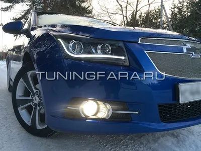 Альтернативная оптика Шевроле Круз V17 Type. Chevrolet Cruze Тюнинг фары