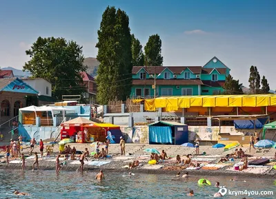 Пляжи посёлка Морское и Веселовской бухты в Крыму