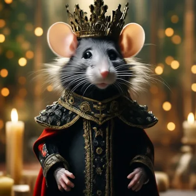 🎄НовогодняяСказка🎄 Мышиный король …» — создано в Шедевруме