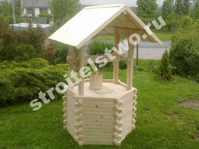 Купить домик для колодца «Купеческий», улучшенная модель №3.3 от 33000 руб.