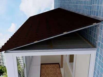 Крыша на балкон - ОкнаКлик