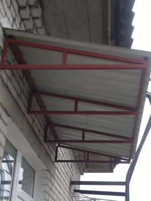 Крыша на балкон своими руками - пошаговая инструкция