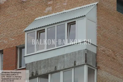 Остекление балкона с крышей цены в Москве, установка крыши на балкон - ОКНА  Р