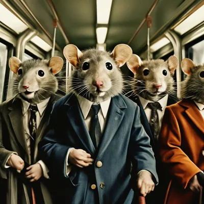 В Московском метро — крысы гиганты! (фото) — Сообщество «Курилка» на DRIVE2