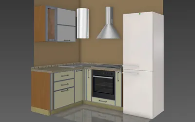Дизайн интерьера кухни с газовой колонкой для \"хрущовок\"