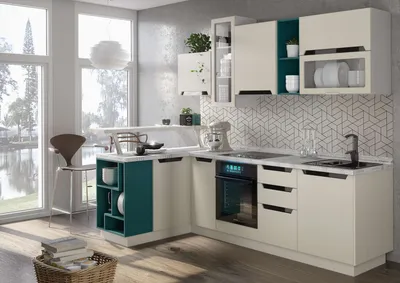 Модульный кухонный гарнитур Эстель 2,41х1,51 м купить в Санкт-Петербурге по  цене 48 650 ₽ в интернет-магазине «Комод78».