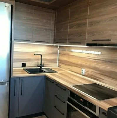 Белая угловая кухня с каменной столешницей \"Модель 788\" в Красноярске -  цены, фото и описание.