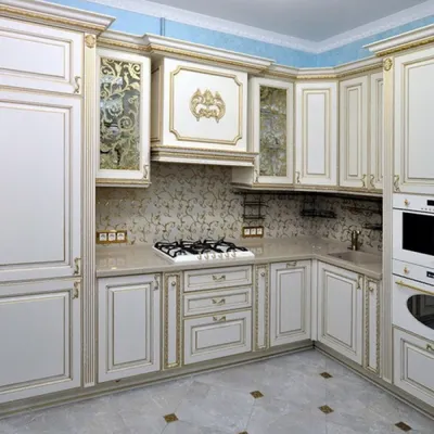 Кухня Классик ваниль патина золотом - фабрика Грейд • купить Киев, фото,  отзывы