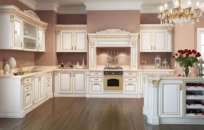 Модульная кухня Трапеза Массив Береза — «Мой Мебельный»