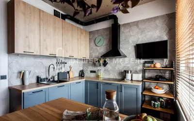 Кухня в стиле модерн с островом - фабрика Ваниль • купить Киев, фото, отзывы