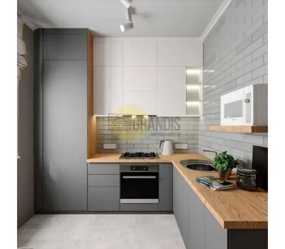 Кухня металлик: белые, черные, зеленые фасады и другие красивые фото кухни  цвета металлик!