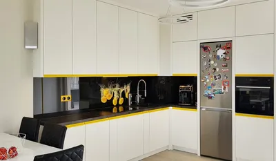 Современная угловая кухня МДФ в пластике \"Модель 682\" от GILD Мебель в Чите  - цены, фото и описание.