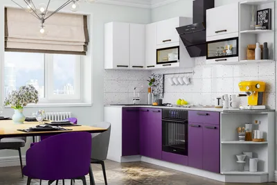 Фиолетовые кухни купить недорого с доставкой по Туле в интернет-магазине  НОНТОН