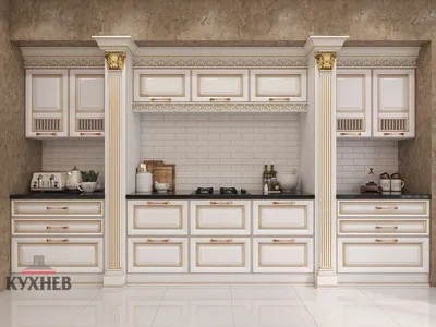 Кухонный гарнитур Афина 18 (ширина 280 см) в категории Кухни - Мегамаркет  Семь слонов.