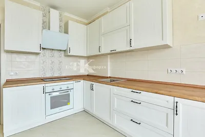 Угловая белая кухня Капля в Мурино, фото | Интернет магазин ФМ-Мебель