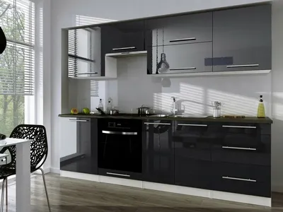 Кухня кухонный гарнитур Кассия МДФ (Мрамор Лацио) 3,2 м белый | ТЦ «Большой  мебельный базар»