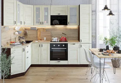 Кухонный гарнитур в современном стиле на заказ от производителя «Арлайн»