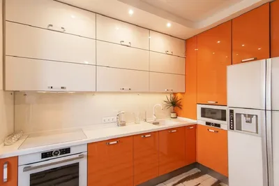 Оранжевая кухня: особенности использования оранжевого в оформлении кухни