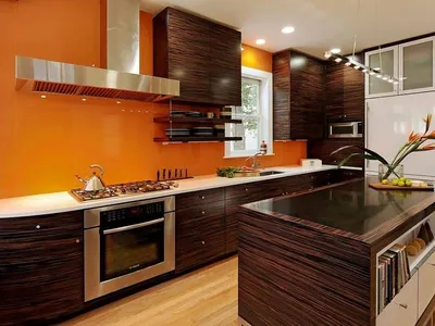 Как выбрать кухню: подбор по цвету дверей, фасадов и корпуса кухни.