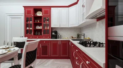 Кухонный гарнитур П-образный Палермо 26 (ширина 230х300х232 см) от  производителя — DaVita-мебель