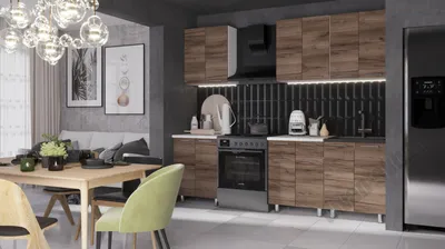 Кухня «Ривьера» композиция 2 от фабрики Сурская мебель по самой низкой цене  в Калуге - магазин \"Мебель в дом\"