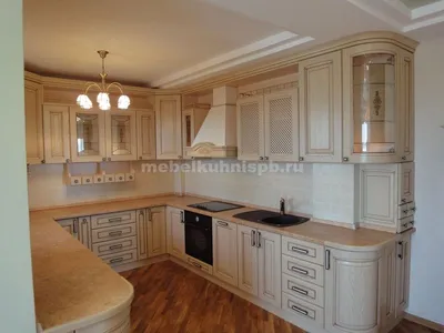 Кухня в классическом стиле: реальные фото, цветовое сочетание, маленькие и  большие кухни