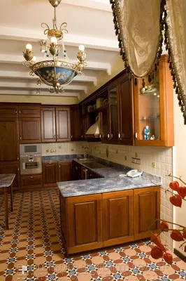 Красивые кухни в викторианском стиле – 135 лучших фото дизайна интерьера  кухни | Houzz Россия