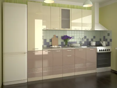 Кухня Волна - Фиолетовый металлик SV-Мебель 💥 стоимость