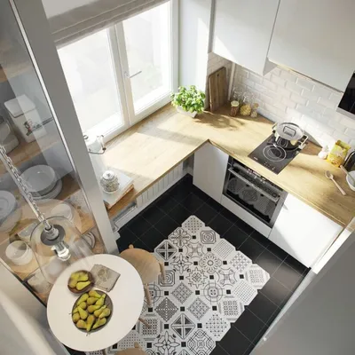 Кухня с мойкой у окна, фото и советы — мойка на кухне у окна, как  смонтировать | Houzz Россия