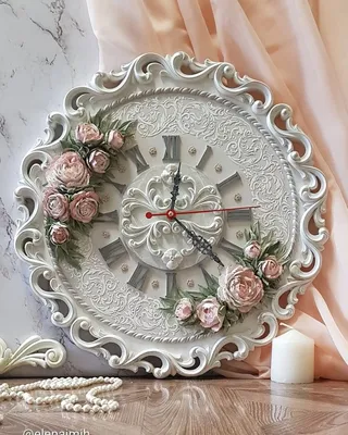 Настенные часы in 2023 | Diy clock wall, Clay wall art, Diy clock