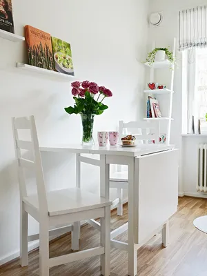 Кухонный стол для маленькой кухни (50 реальных фото): раскладные,  трансформеры, оригинальные, узкие