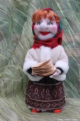 Как сделать куклу Масленицу на рогатке. Мастер-класс - tavika.ru