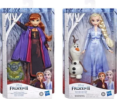 Набор игровой FROZEN Холодное серце 2,кукла с другом E8751 – купить онлайн,  каталог товаров с ценами интернет-магазина Лента | Москва, Санкт-Петербург,  Россия