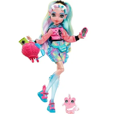 Кукла Монстр Хай Лагуна Блю (3-е поколение, 2022) (Monster High Doll  Lagoona Blue) купить в Минске