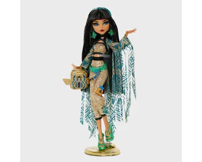 Кукла Monster High Cleo De Nile Монстр Хай Клео Де Нил HHK54 - купить с  доставкой по выгодным ценам в интернет-магазине OZON (1233482475)