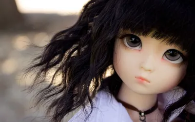 Кукла с большими блестящими глазами 33 см - купить с доставкой по выгодным  ценам в интернет-магазине OZON (1293902824)