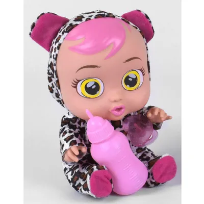ᐉ Кукла младенец Baby Lovely Леопардик с большими глазами (58057)