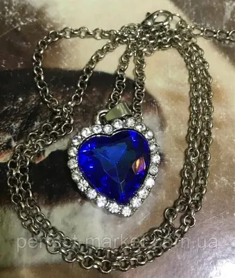 Купить Шикарные хрустальные стразы Титаник Сердце океана ожерелья ювелирный  подарок новый | Joom