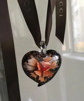 Ожерелье с кулоном в виде сердца | AliExpress