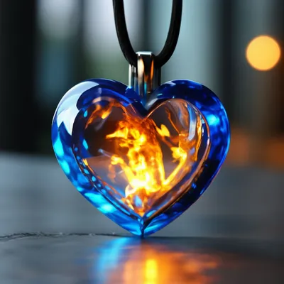 Кулон с \"секретом внутри\" из дерева в форме сердца | Pendant with a \"secret  inside\" made of wood in the shape of a heart | AliExpress
