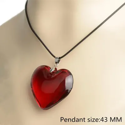 Ожерелье с кулоном в виде сердца | AliExpress