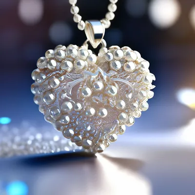 Spoo-Design | Частично позолоченный серебряный кулон в виде сердца, два  сердца | цепочка 925 кулон