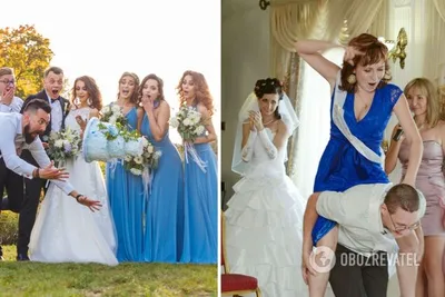Подборка смешных фото со свадьбы – 12 смешных курьезов