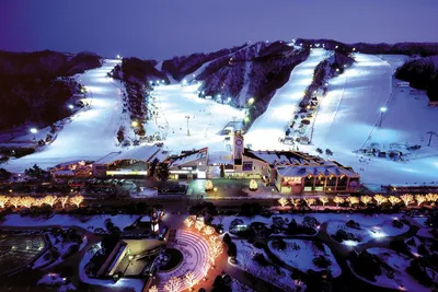 Топ-5 горнолыжных курортов Южной Кореи | РБК Стиль
