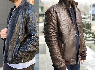 Питоновая куртка | изготовленная на заказ куртка питона | ОЖ Эксклюзив