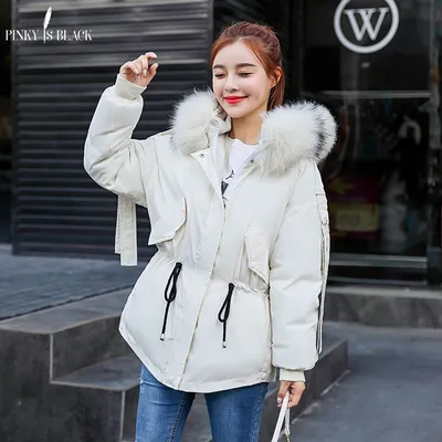 Куртка женская 1174-612 - \"Парка\" Молочная – купить в интернет-магазине,  цена, заказ online